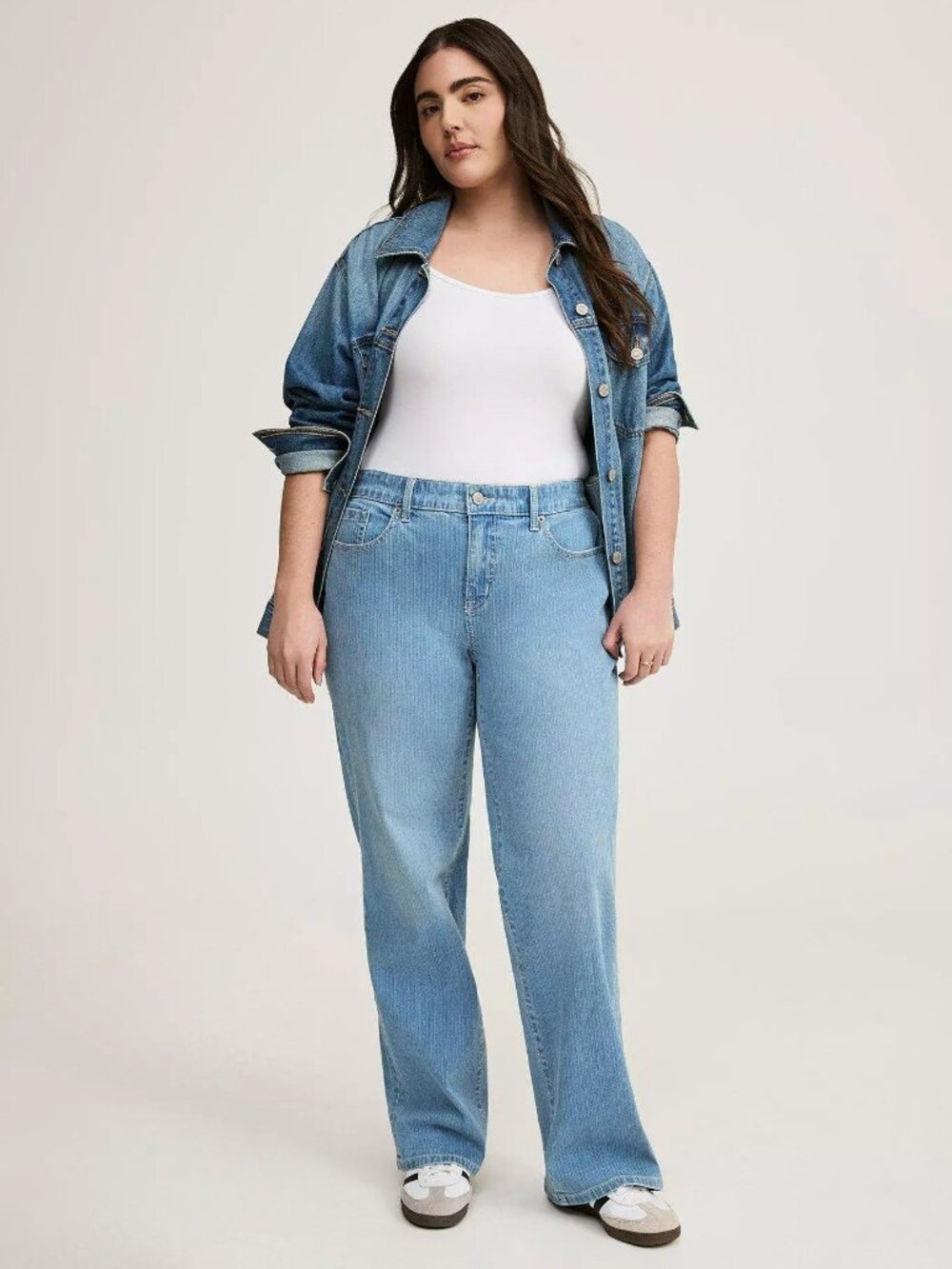 Torrid Perfect Wide-Leg Mid-Rise Jean Size 14S